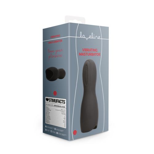 Masturbator Pentru Barbati cu Vibratii Black