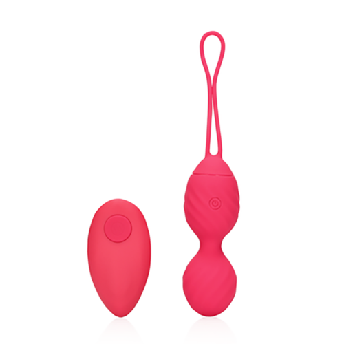 Ou Vibrator cu Telecomanda Strawberry