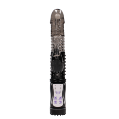 Vibrator Shots Vibrating Dolphin Negru 22 cm