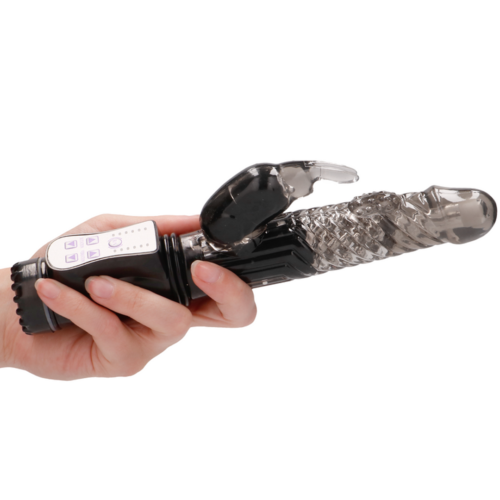 Vibrator Shots Vibrating Rabbit Negru