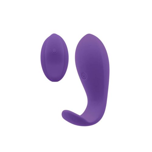 Ou Vibrator Velvet Droplet Purple