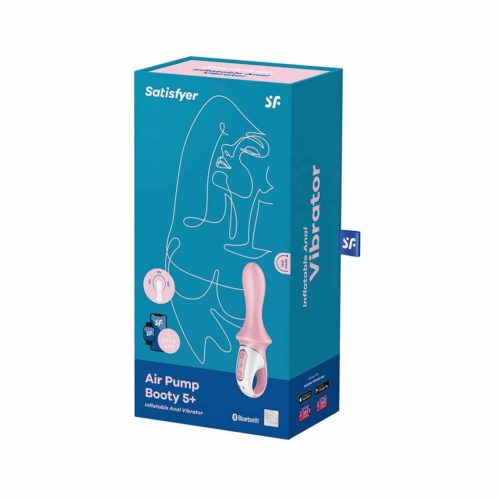 Vibrator Anal Gonflabil Pump Booty 5