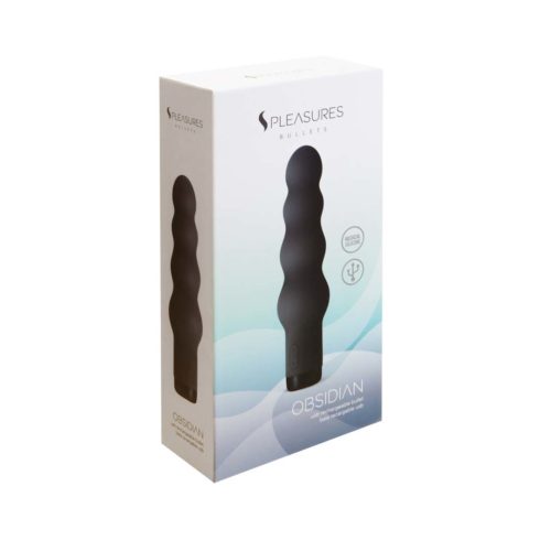 Vibrator S Pleasures Bullet Obsidian