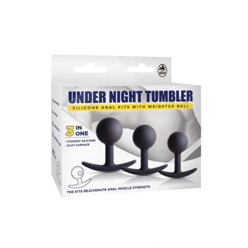 Kit Anal Under Night Tumbler cu Bile de Greutate