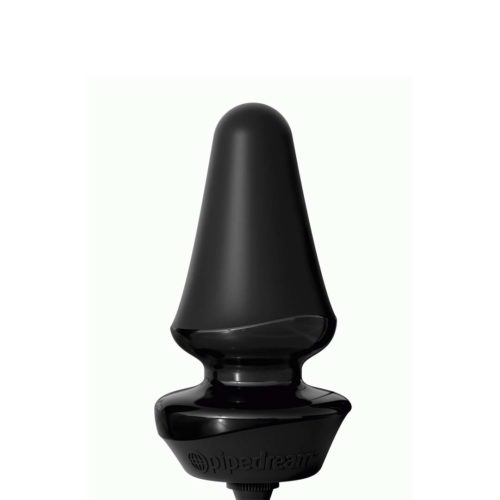 Dop Anal Inflatable Silicone Butt Plug Black