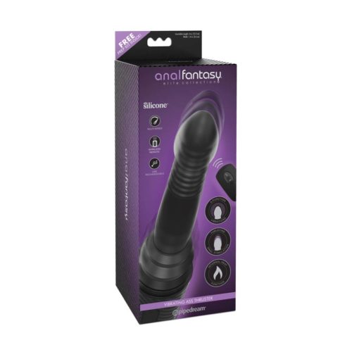 Vibrator Ass Thruster Black