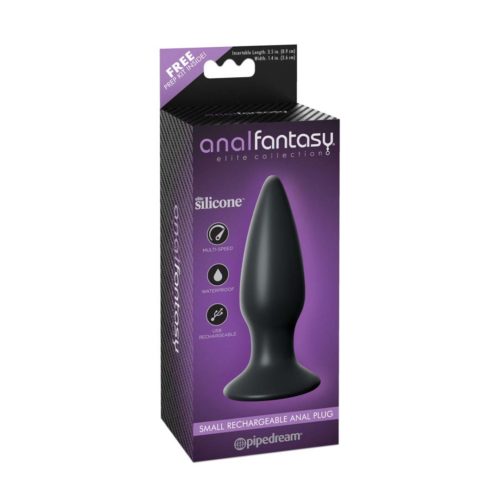 Butt Plug Vibrator S Negru