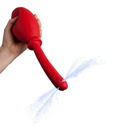 Irigator Anal Freshen Pump Red