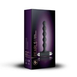 Vibrator Anal Pearls Black