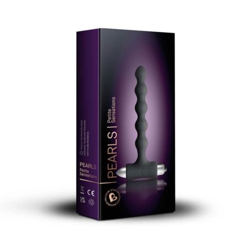 Vibrator Anal Pearls Black