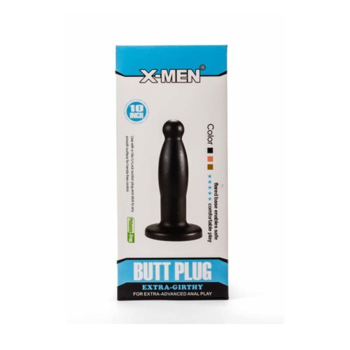 Butt Plug Extra Girthy Black